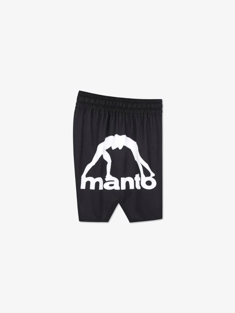 MANTO LOGO DUAL FIGHT SHORTS-GREEN